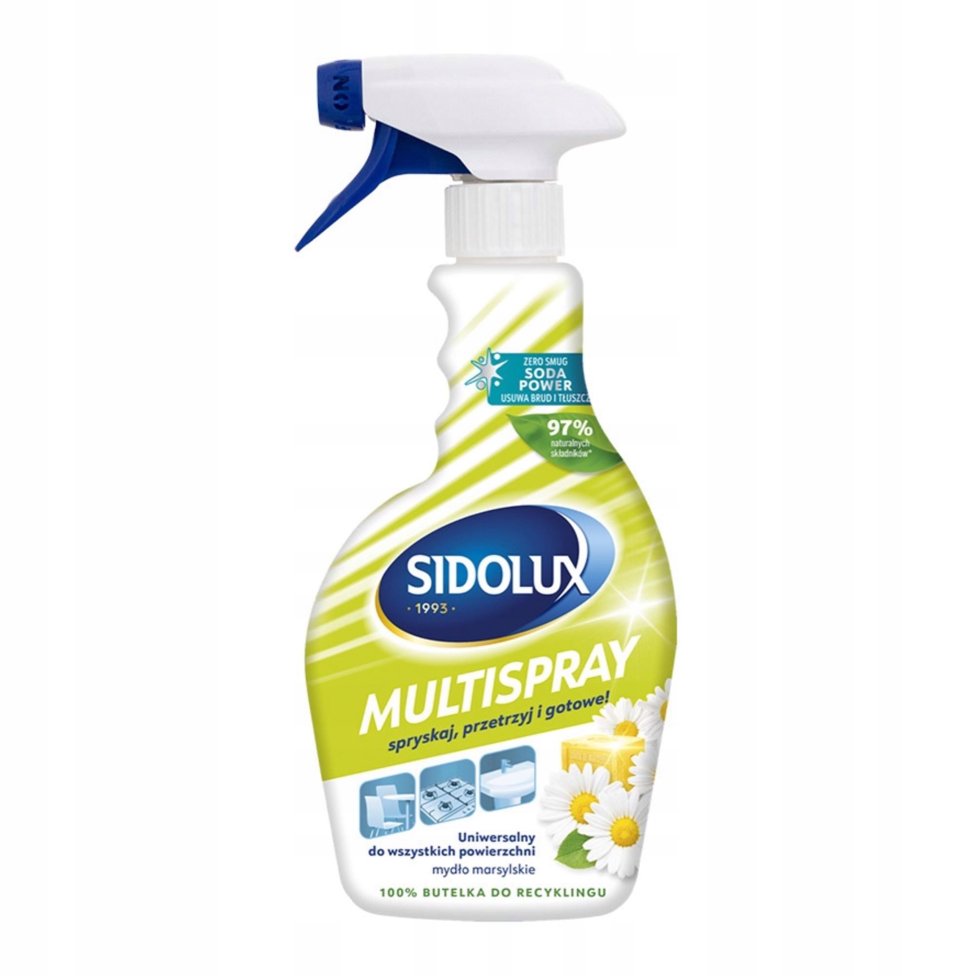 

Sidolux Profi Spray Do Czyszczenia 500ML Multispra