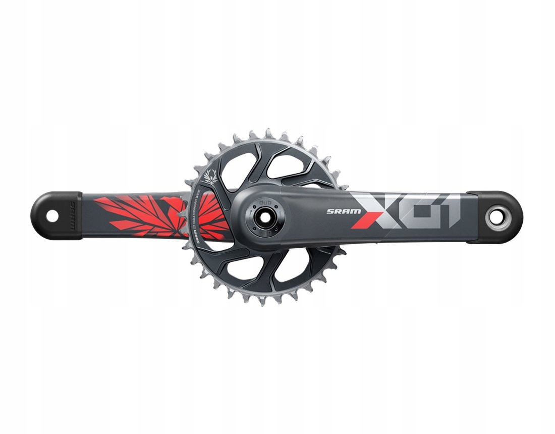 Sram X01 Eagle Dub 1x12s Kliky Boost 32T lunar/oxy
