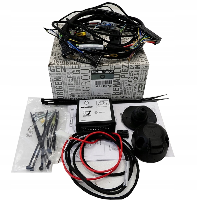 Pôvodný zväzok ťažného háku modul Megane III