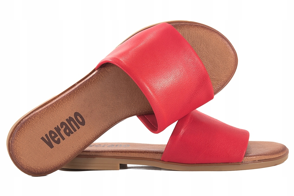 Verano 4616 Nazouváky Letní Dámské Španělské Kůže malinové