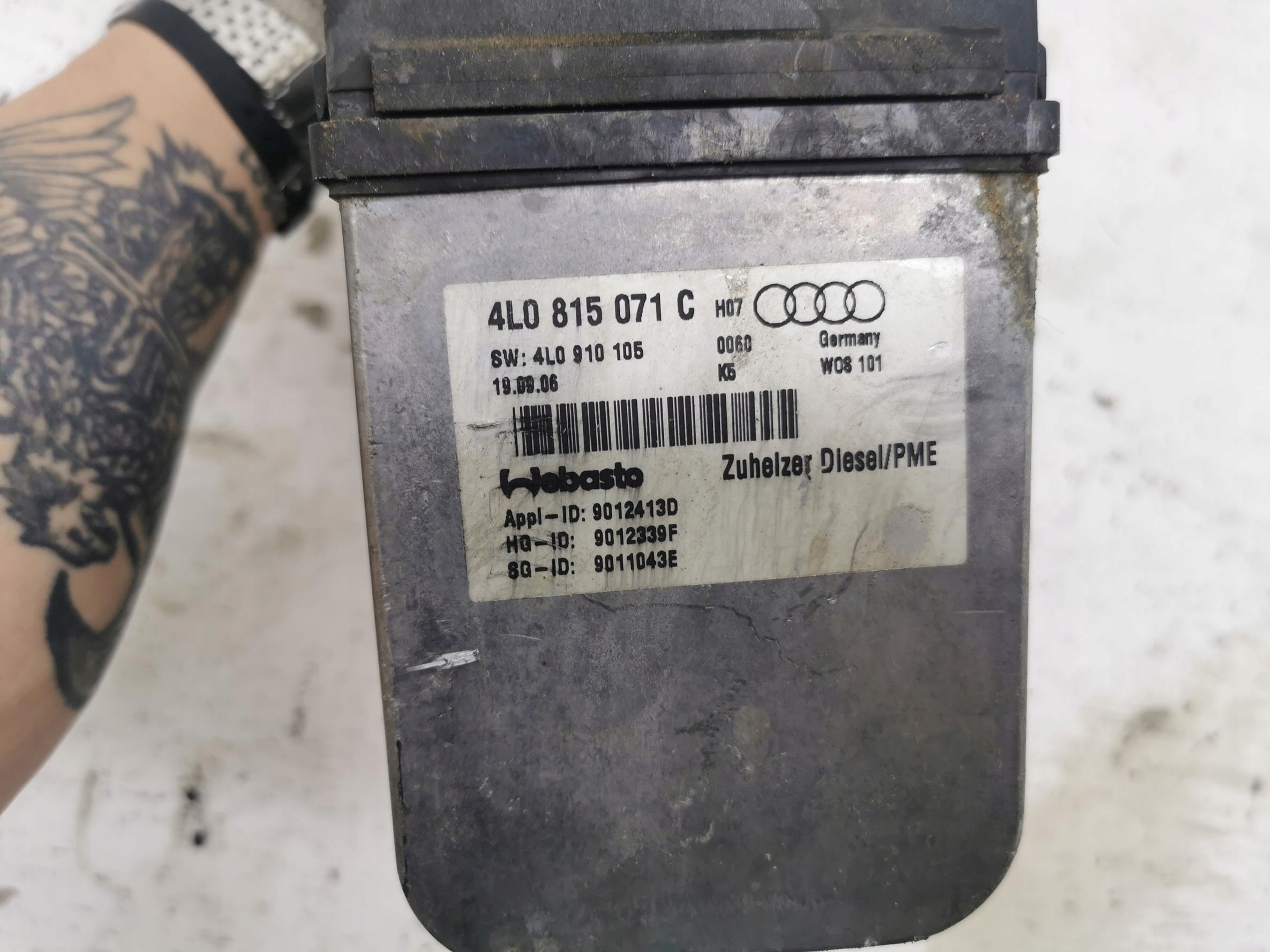 WEBASTO riscaldamento AUDI Q7 e 4L 4L0815071C 05-15