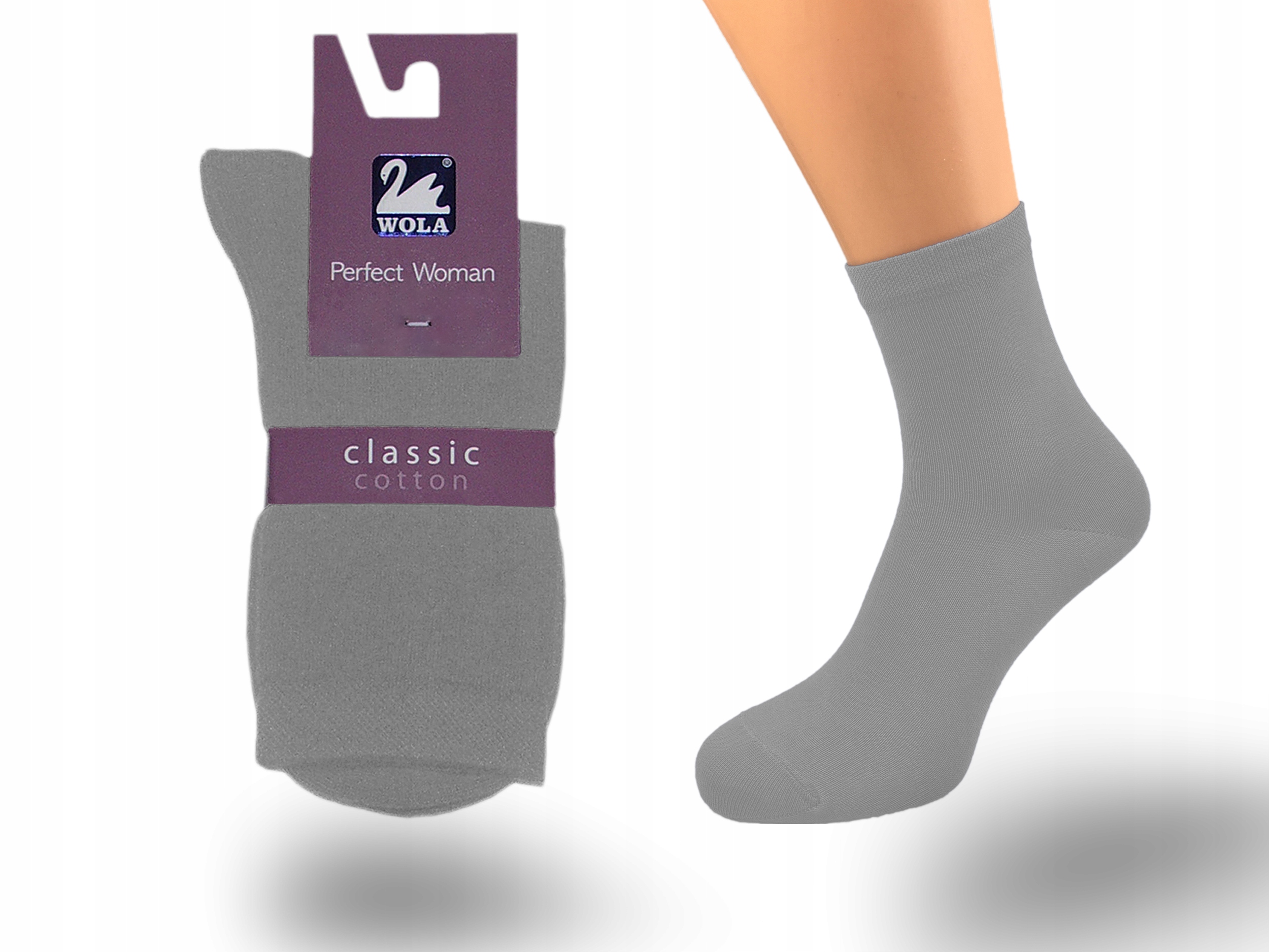 

Wola Classic skarpetki damskie, Ash Q14, 39-41