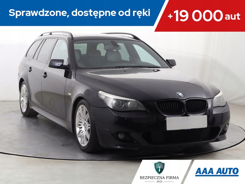 BMW 5 520d, Serwis ASO, Automat, Navi, Klima