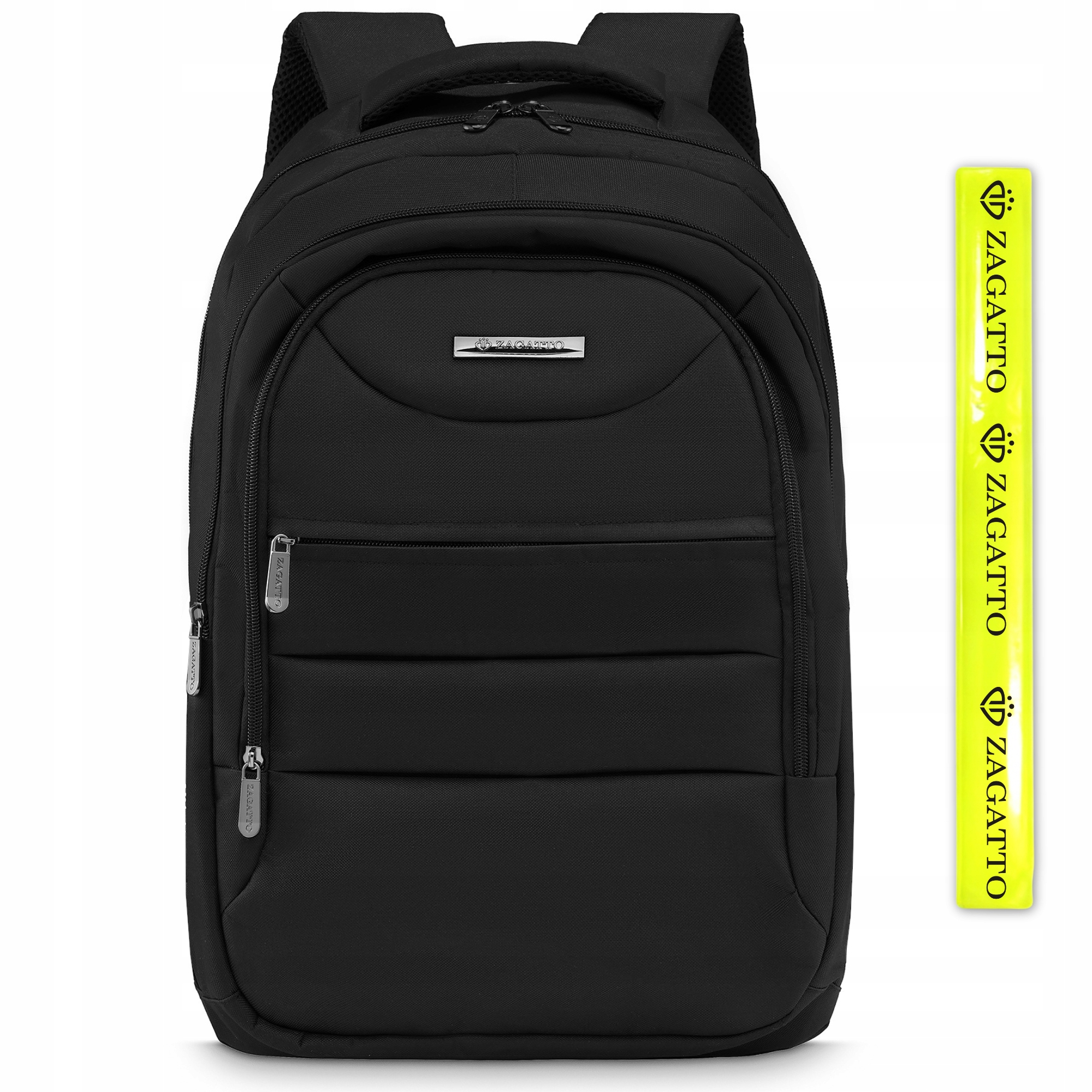 Plecak męski na laptopa duży 17” pojemny plecak do pracy Zagatto