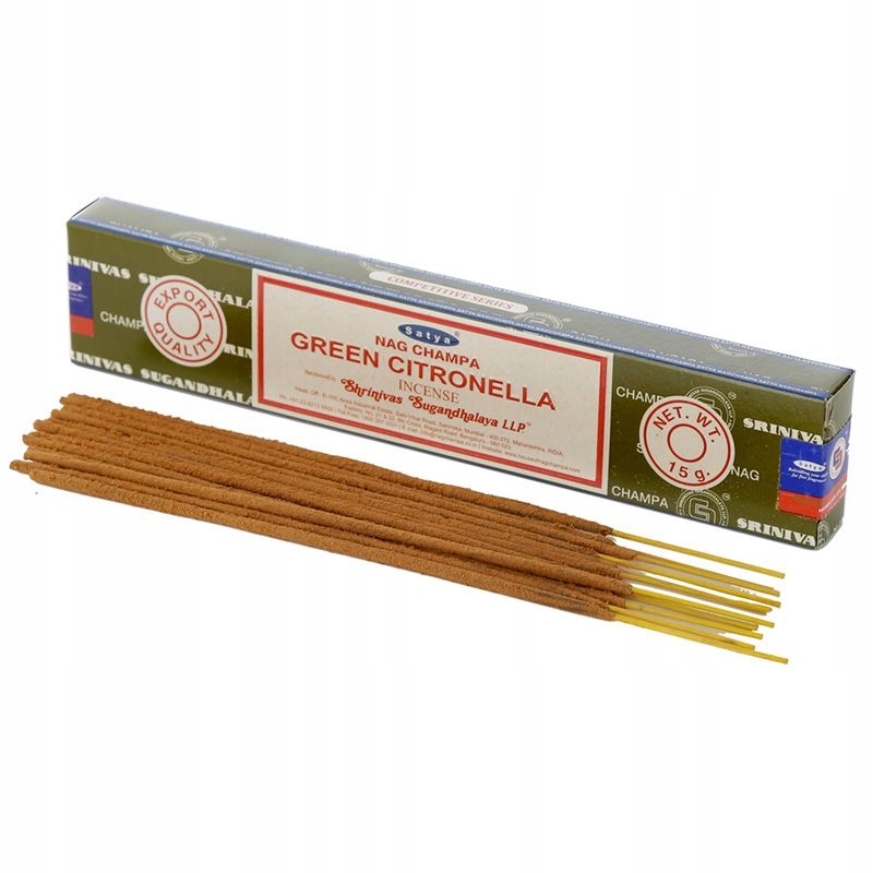 

Kadzidełka Satya Nag Champa Green Citronella