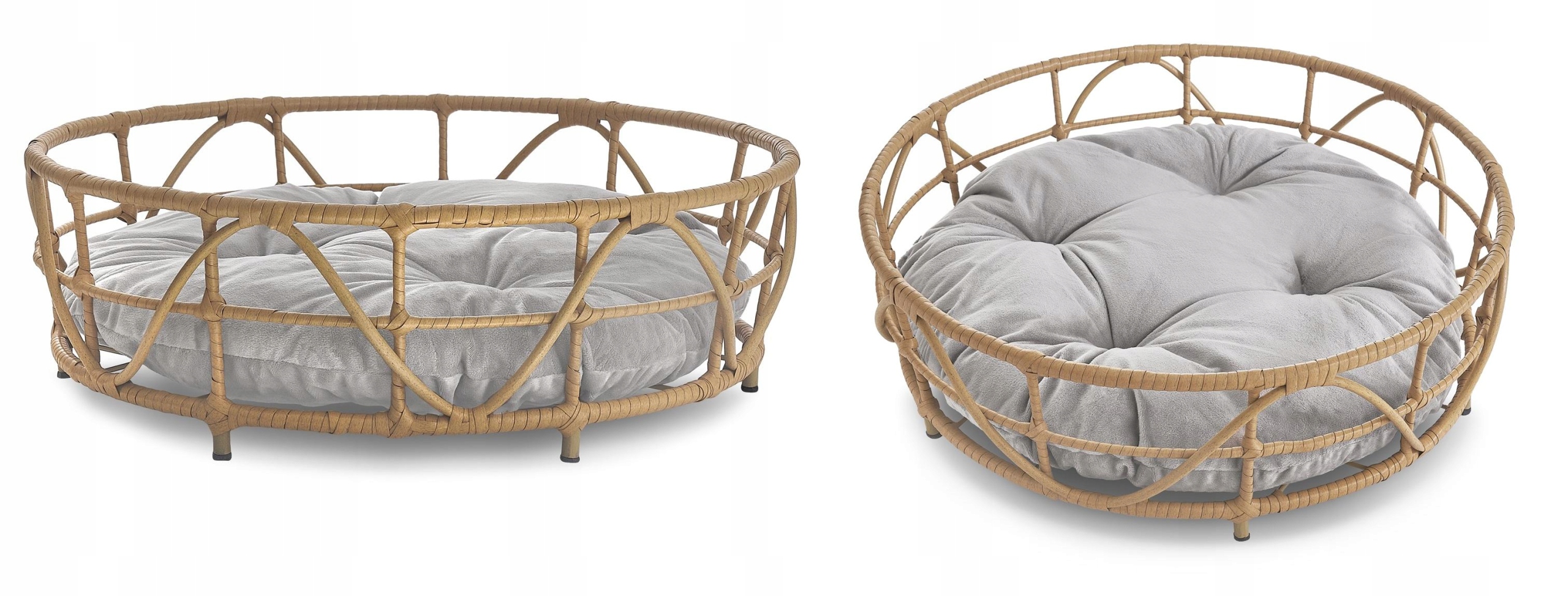 Pelíšek pro zvířata psa kočku s polštářkem – stabilní a odolná konstrukce