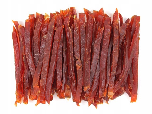 Levně Psí pamlsek Měkké kachní proužky o hmotnosti 500 g