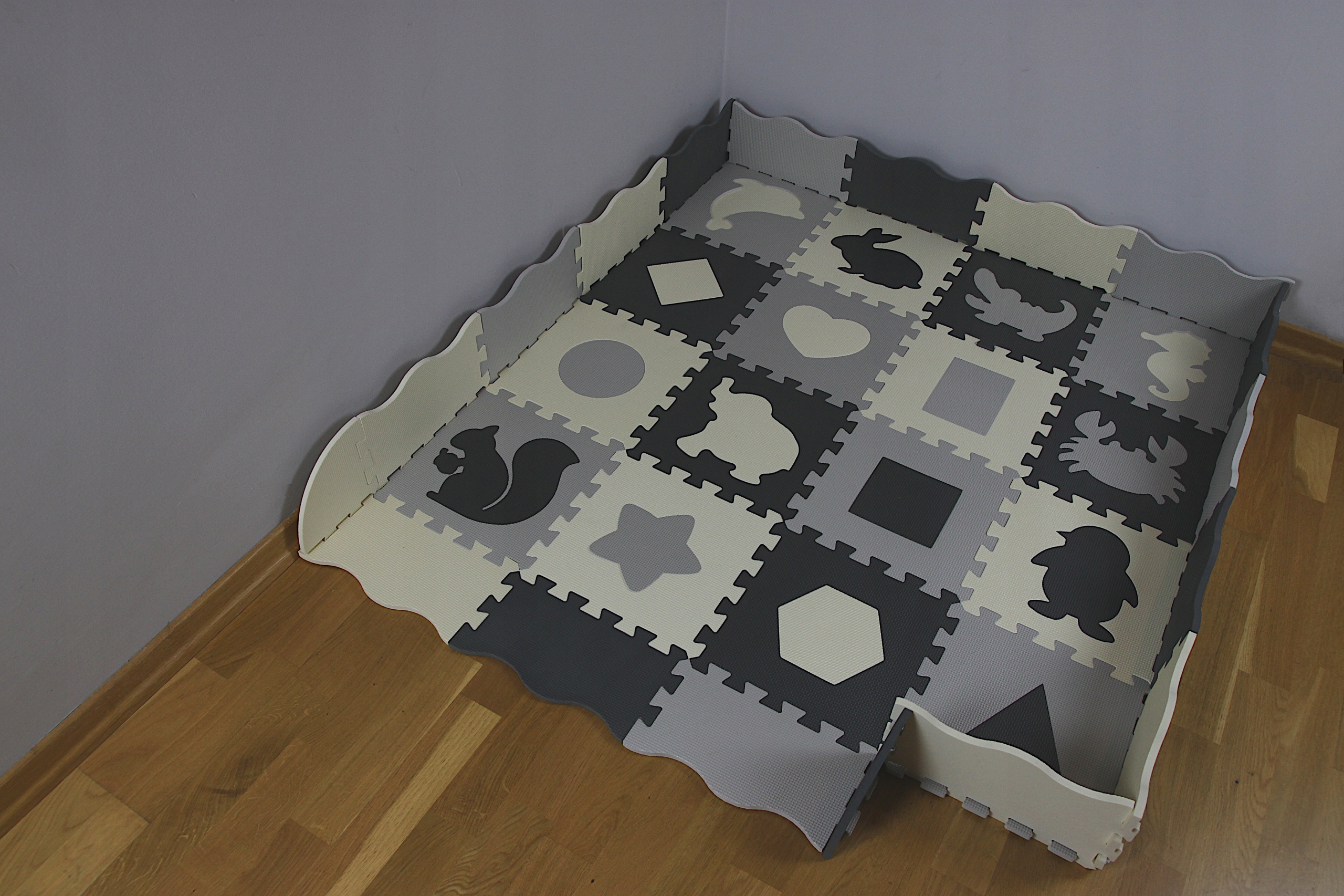 Edukacyjna Mata Piankowa Puzzle Kojec 3w1 150x150 Liczba elementów 1