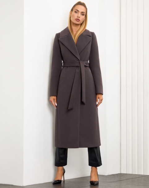 Podzimní a zimní kabát Zartex Amber Espresso 42 AW25