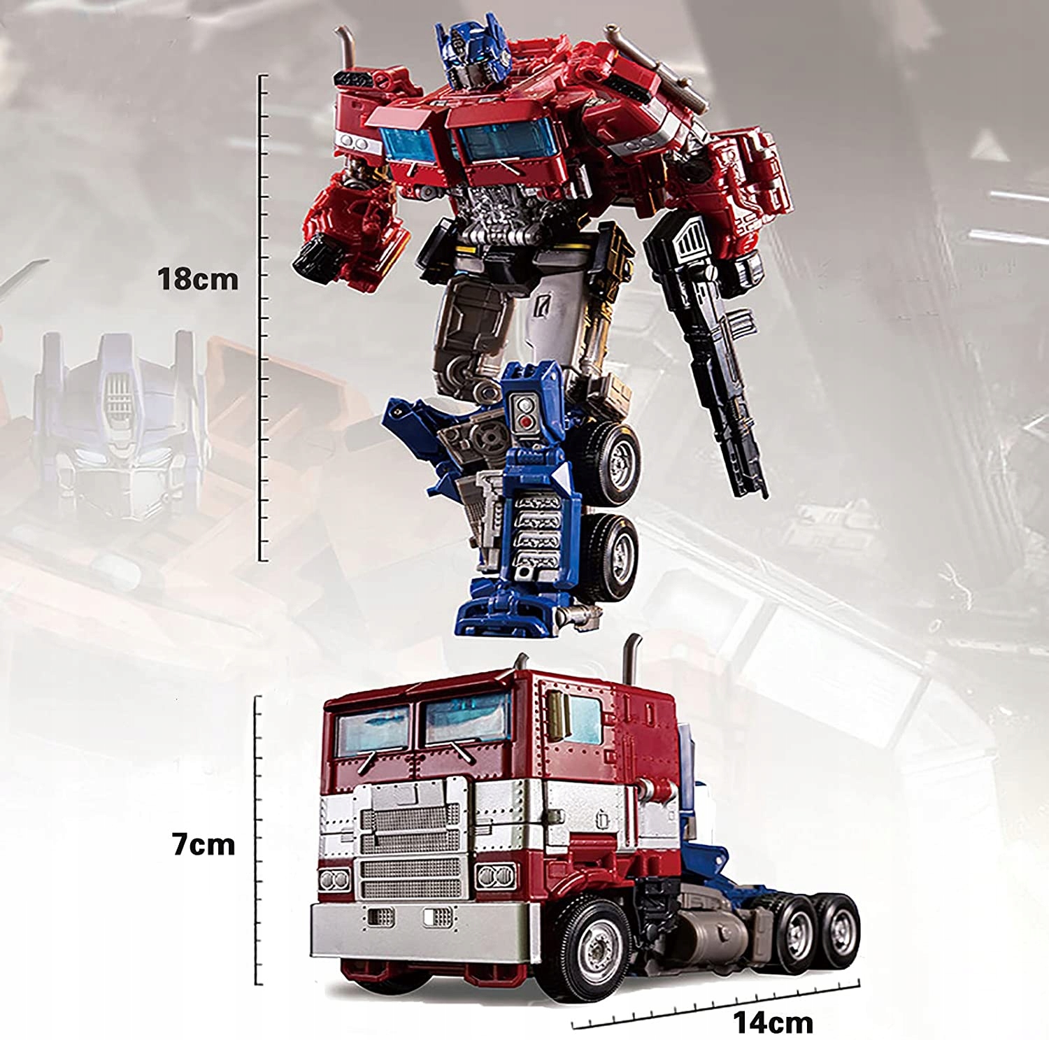 ZABAWKA SAMOCHODOWYCH ROBOT AUTA 2w1 OPTIMUS PRIME EAN (GTIN) 0191491283789