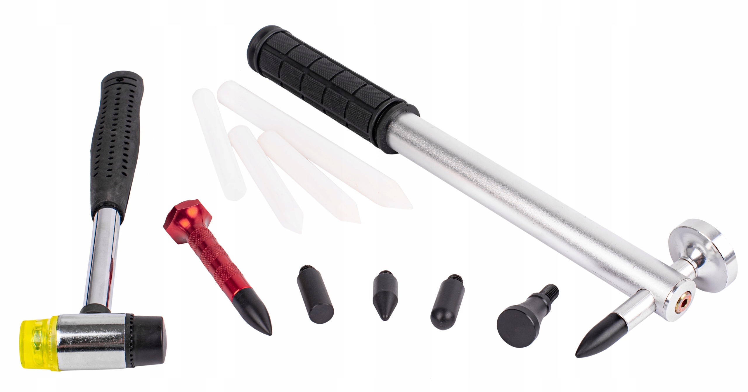 ZESTAW DO USUWANIA WGNIECEN WGNIOTEK KAROSERII PDR Weight with packaging 5 kg