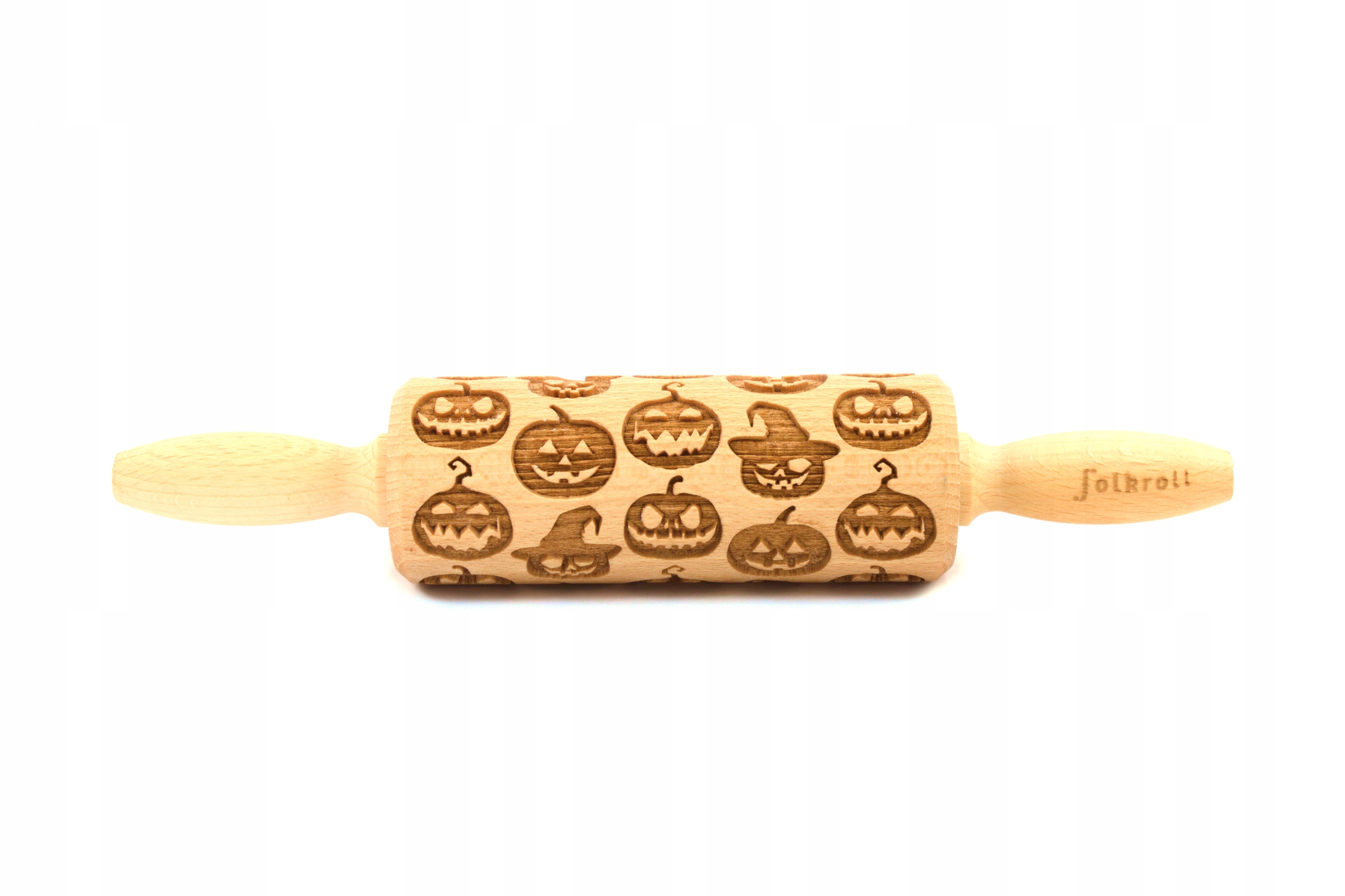 Wałek grawerowany wzór DYNIE, junior