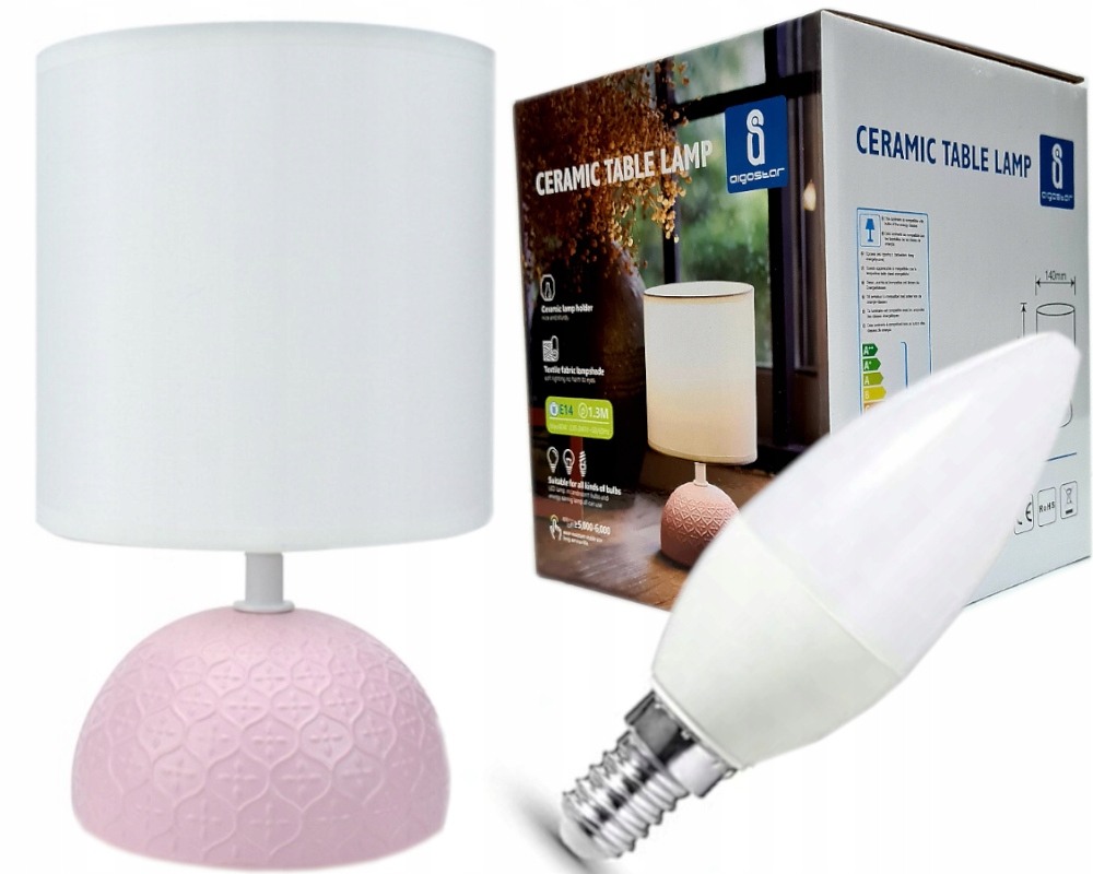 

Nowoczesna Lampa Lampka Stojąca Na Komode Stolik