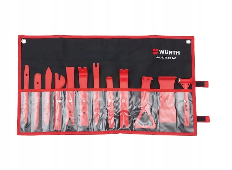 Zestaw klinów montażowych Wurth Kliny Do Demontażu Tapicerki