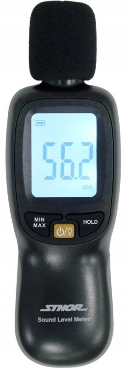 MIERNIK NATĘŻENIA DŹWIĘKU SONOMETR DECYBELOMIERZ Marka Sthor