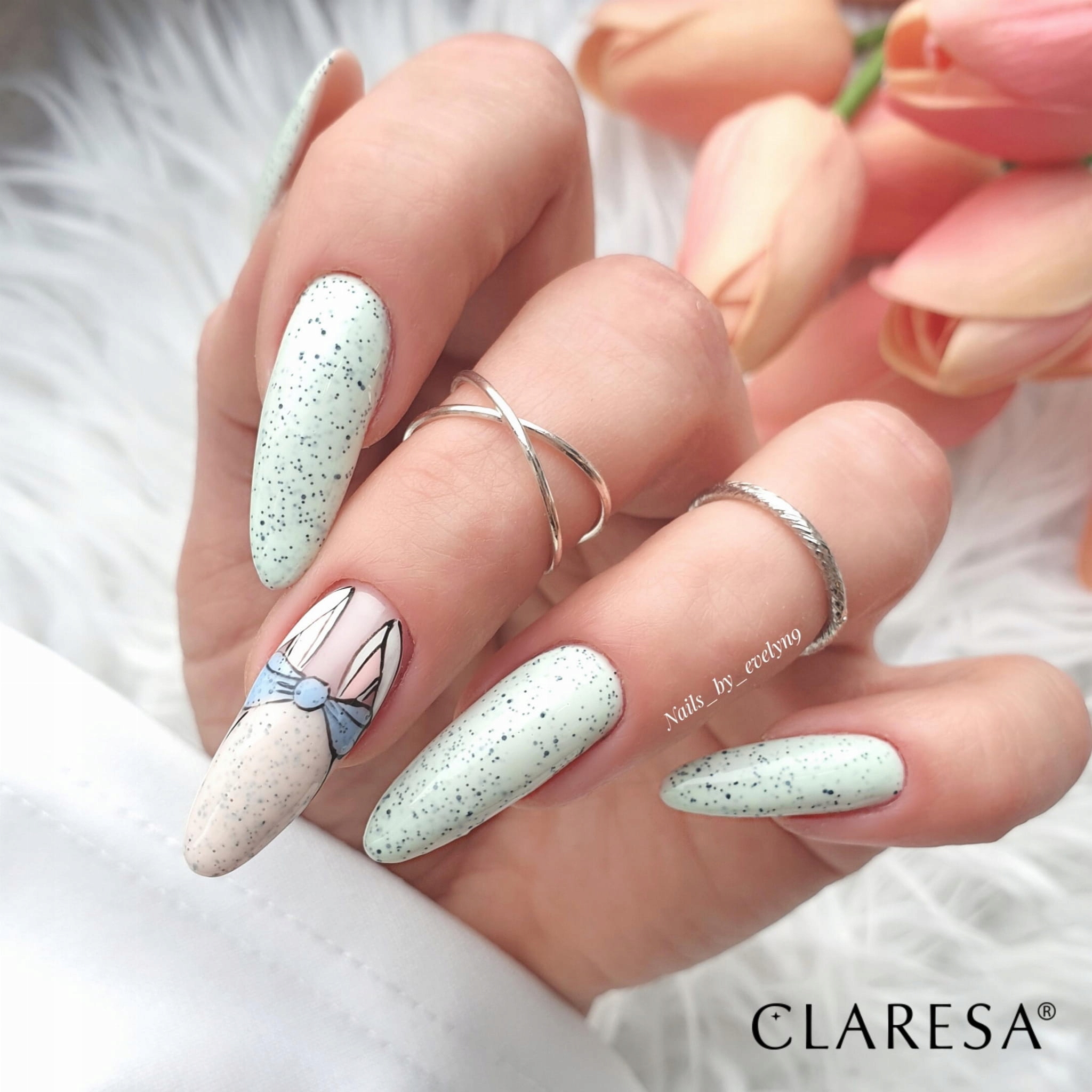 CLARESA Lakier hybrydowy MARSHMALLOW 13 Kolekcja MARSHMALLOW