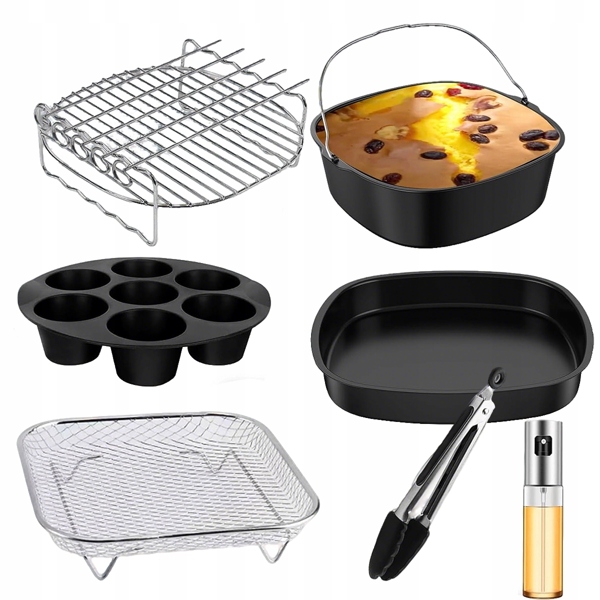 Zestaw 12 Elementy Akcesoria Do Frytkownicy Do Cosori Air Fryer