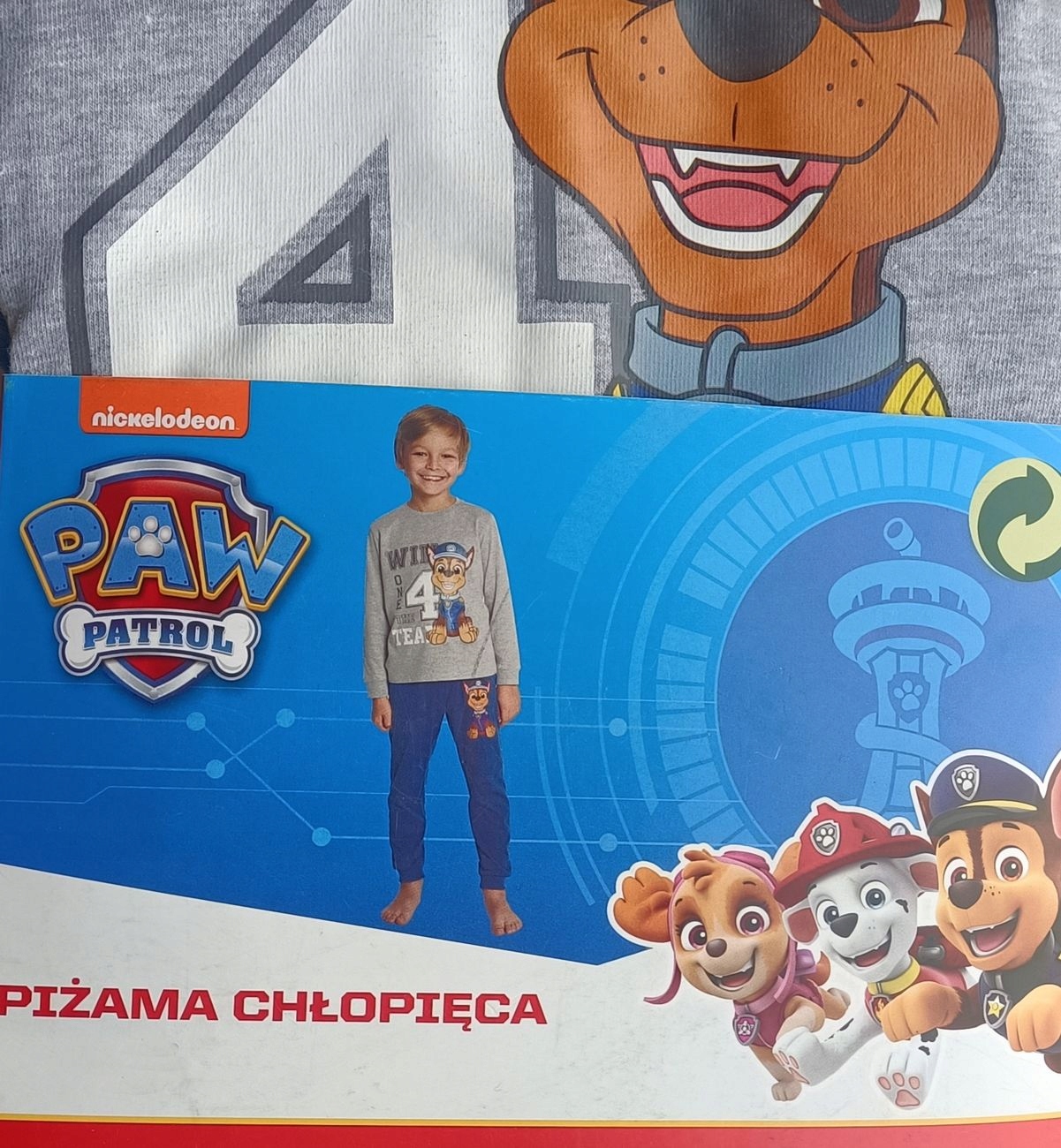 

Piżama chłopięca Psi Patrol Nickelodeon 122-128