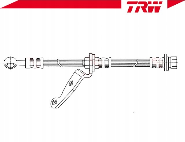 trw PHD508 тормозной шланг