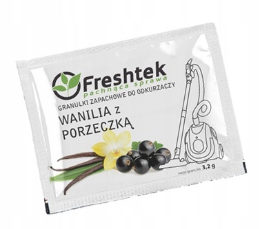 

Granulki Zapachowe Do Odkurzacza wanilia+porzeczka