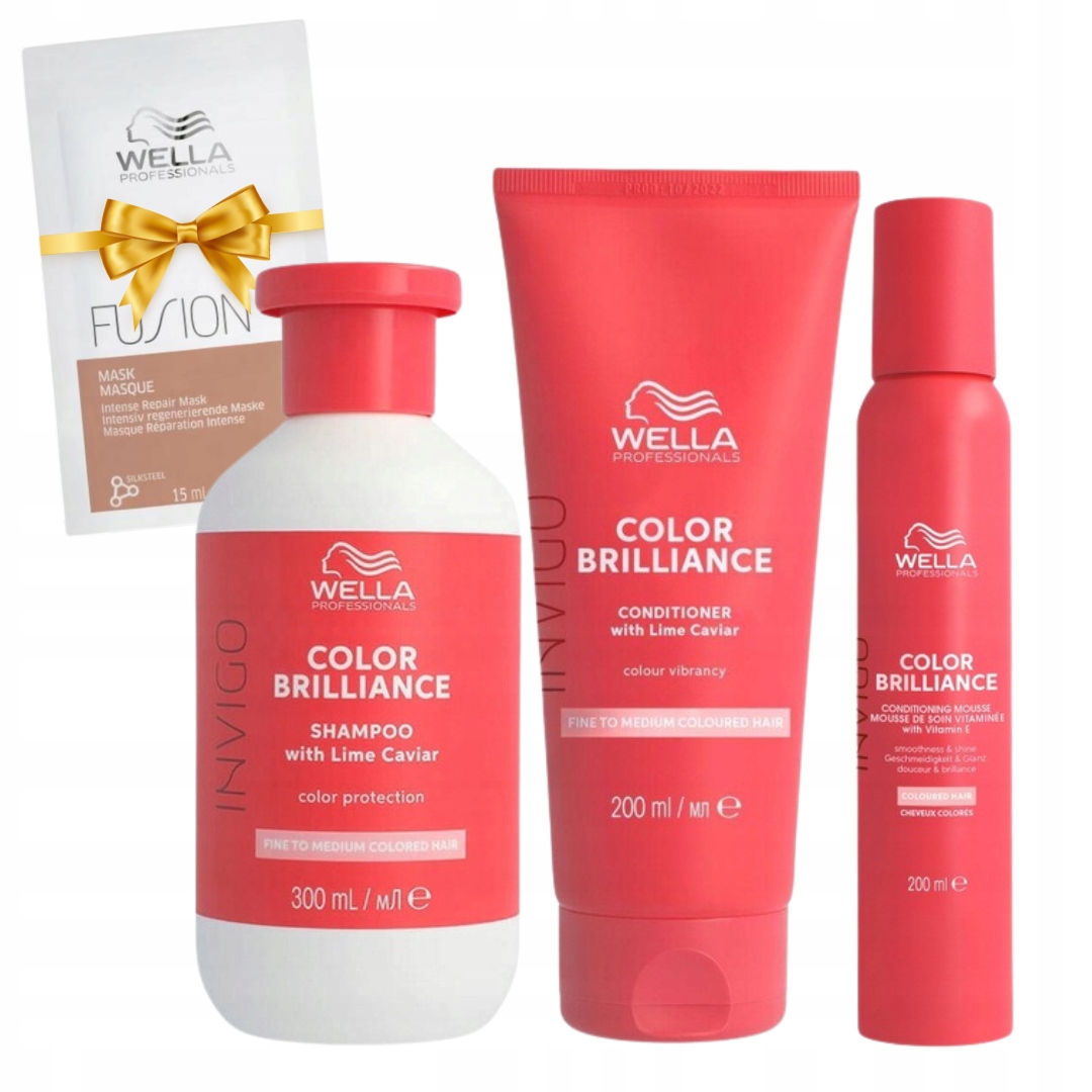 Wella Professionals Invigo Brill Šampon, kondicionér, pěna Dárek