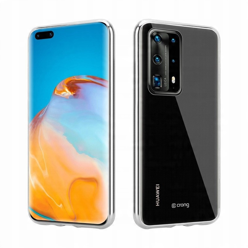 

Crong Crystal Slim Cover - Etui Huawei P40 Pro (pr