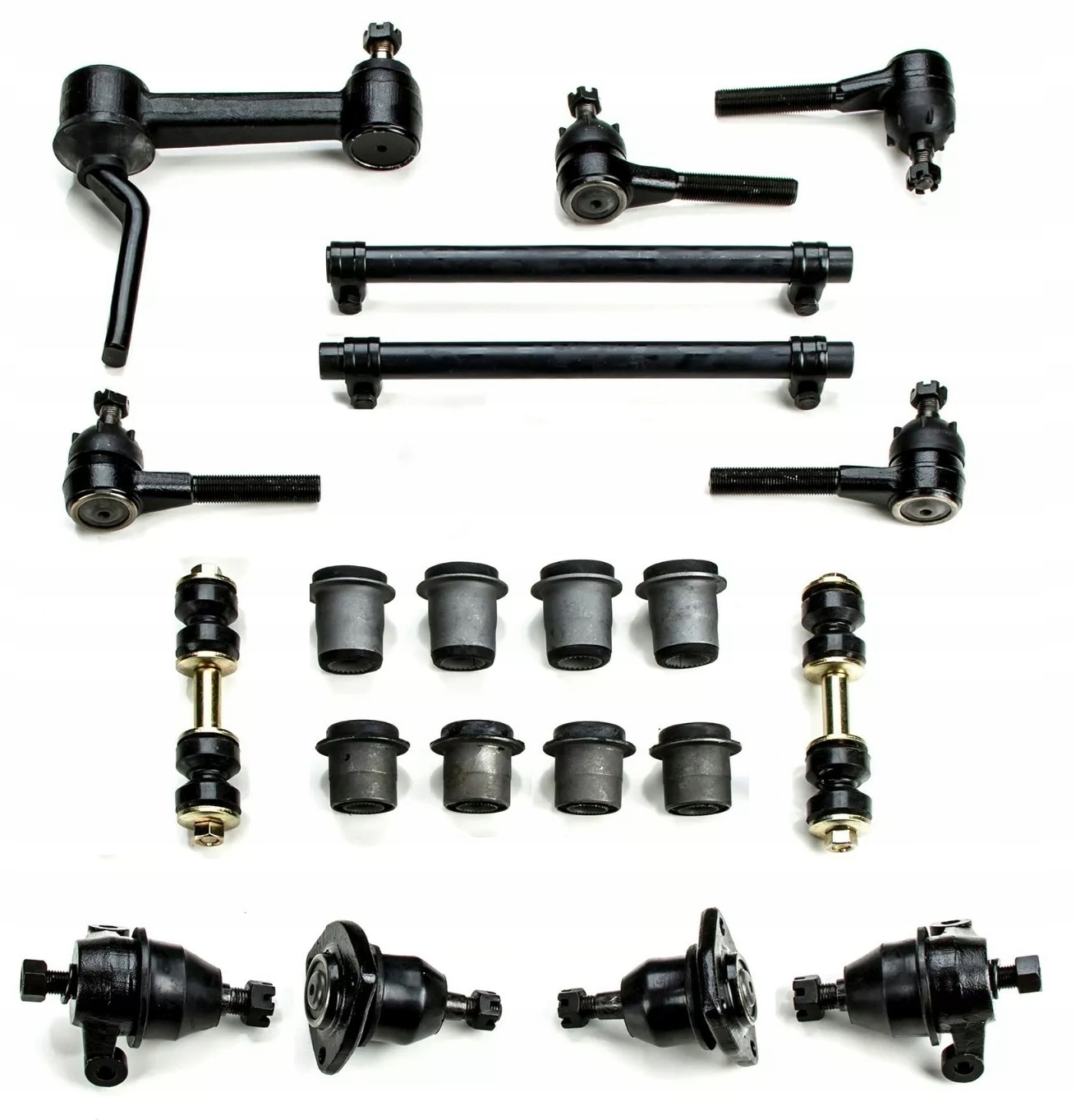 čepové pouzdra koncovky sada zavěšení Chevrolet Corvette C2 C3 63-82