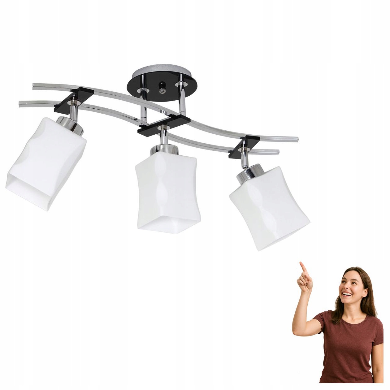 Lampa reflektor trojitý Derby 790 Luminex