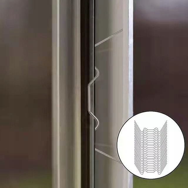 ZESTAW SPINEK MONTAŻOWYCH SZKLARNIA SPINKI 75 SZT Szerokość 0.15 m