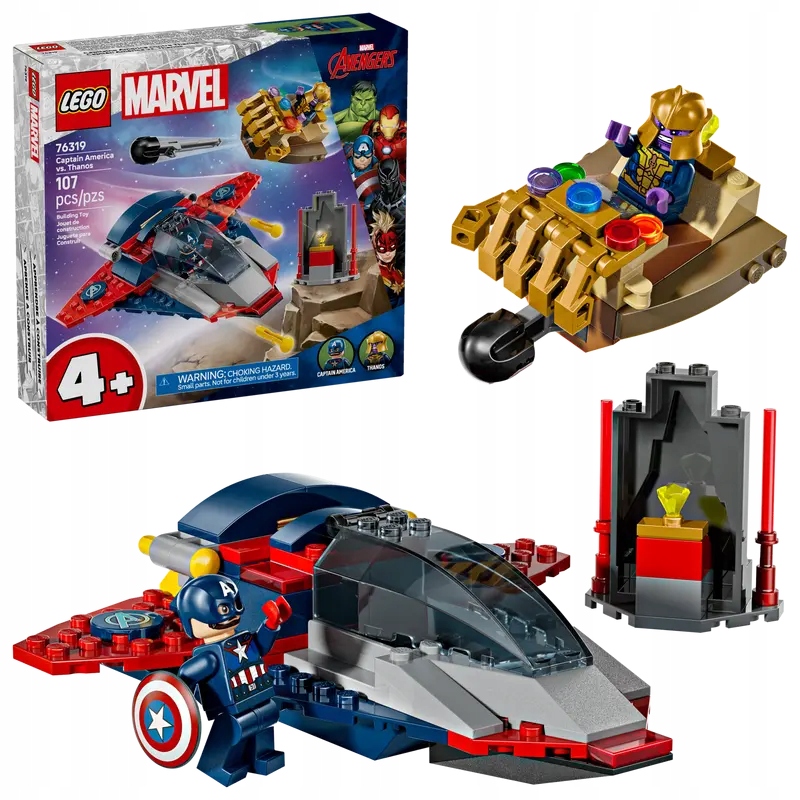 Lego 76319 Marvel Captain America vs Thanos