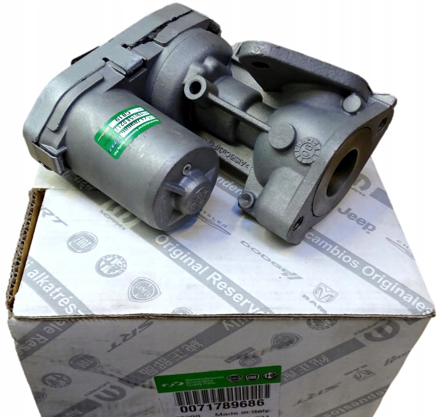 0071789686 - OE FIAT 71789686 КЛАПАН РЕЦИРКУЛЯЦИИ ОТРАБОТАВШИХ ГАЗОВ DUCATO TRANSIT JUMPER
