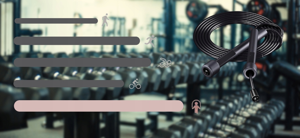 SKAKANKA CROSSFIT FITNESS BOKSERSKA REGULACJA 275 NA SIŁOWNIE DO DOMU Grubość linki 0.4 cm