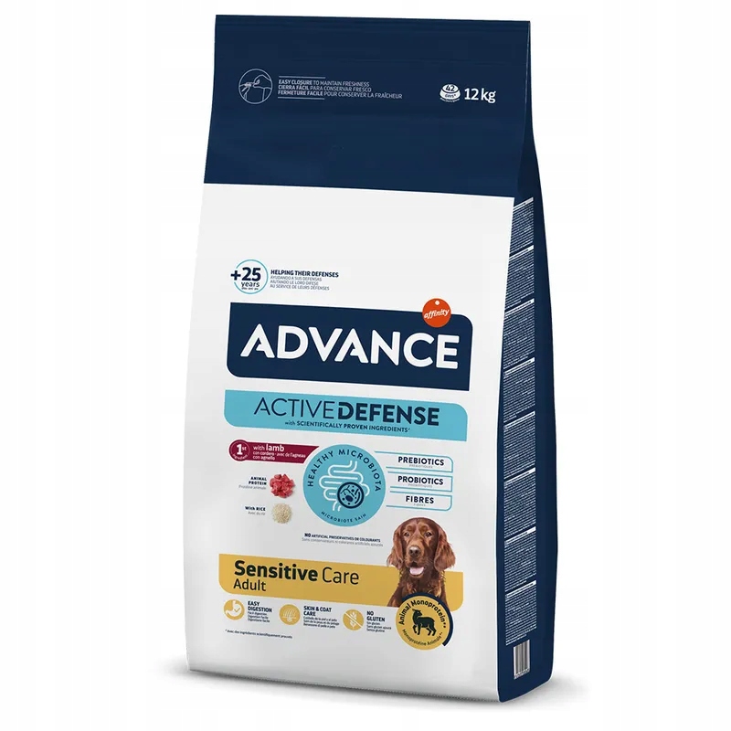 Advance Sensitive Adult, jehněčí maso a rýže 12 kg