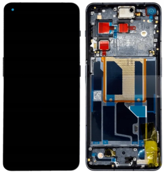 100% Originální LCD displej Service Pack Rámeček OnePlus 11 Zelený