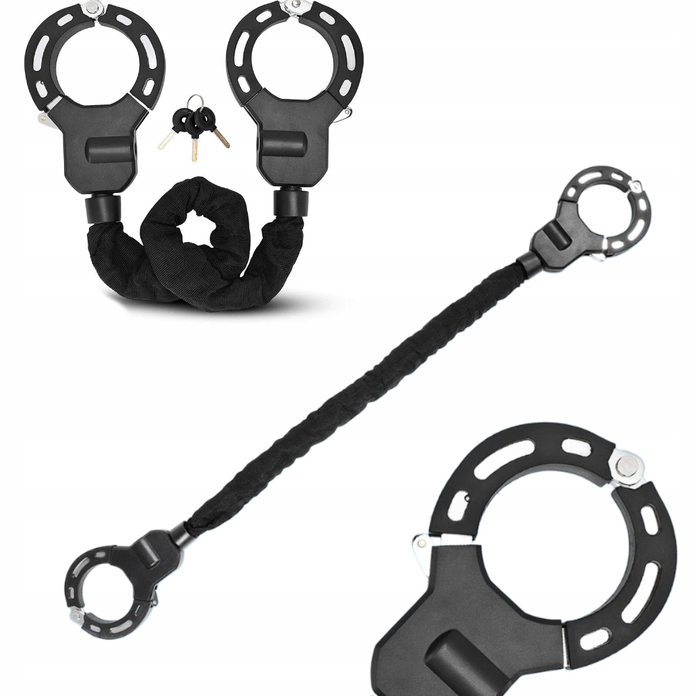 Zámek na pouta pro elektrickou koloběžku pro jízdní kola, sada