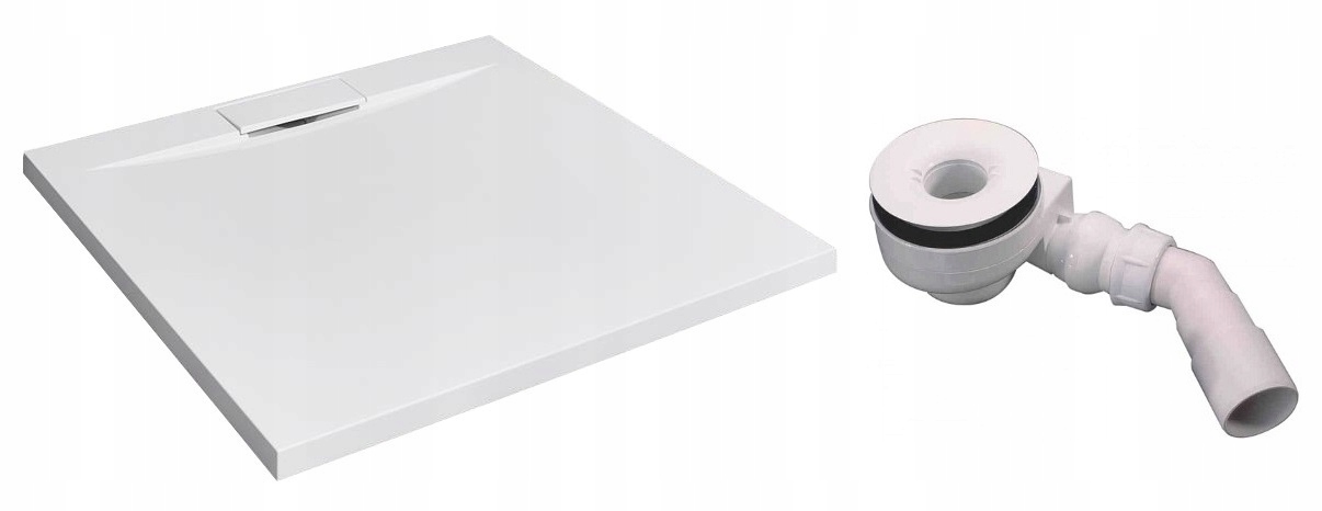 Brodzik kwadratowy Giaros C 90x90 Biały Syfon Radaway