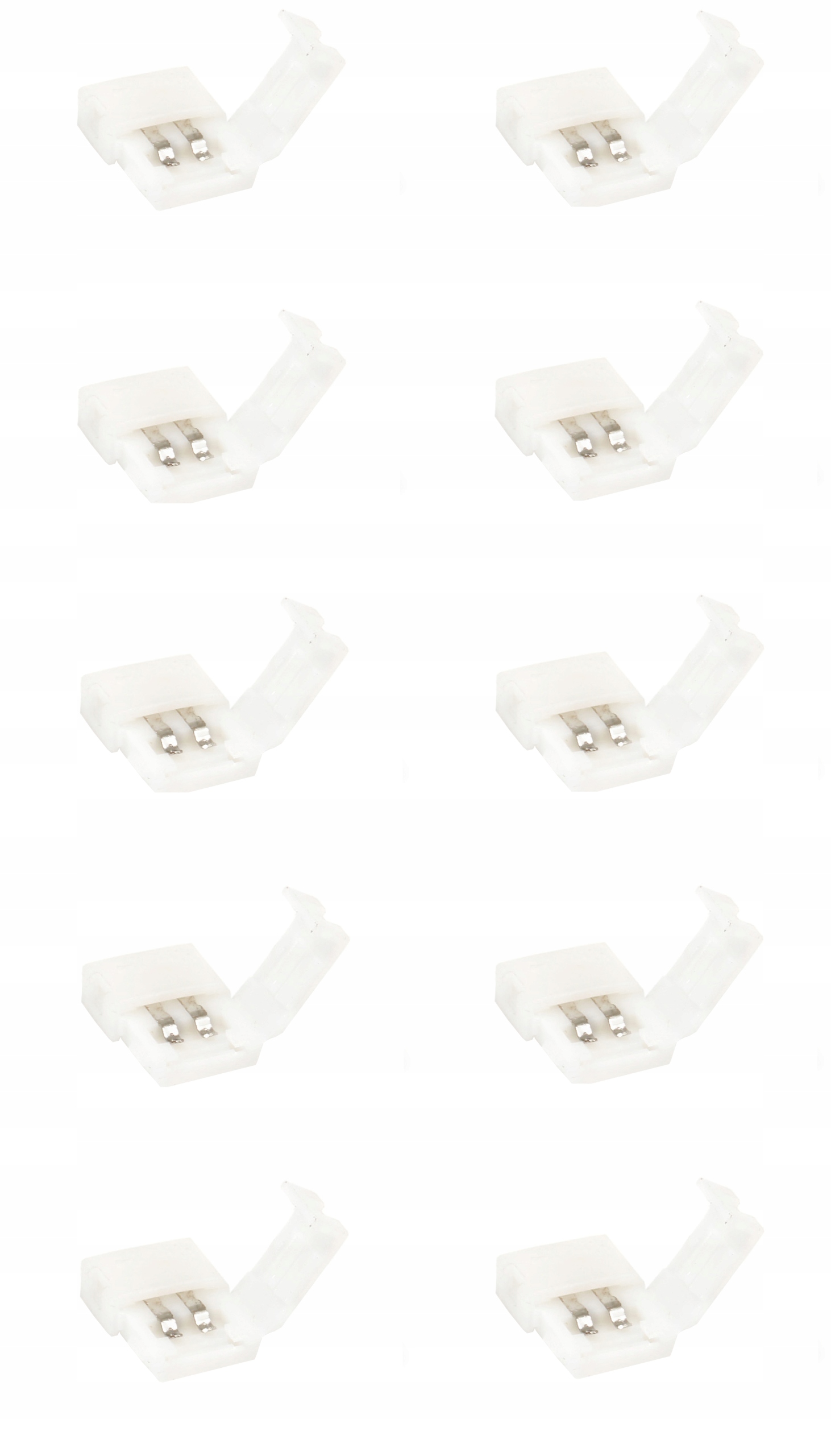 

Komplet Złączka CN-04: Taśma Led 8MM 10 Szt
