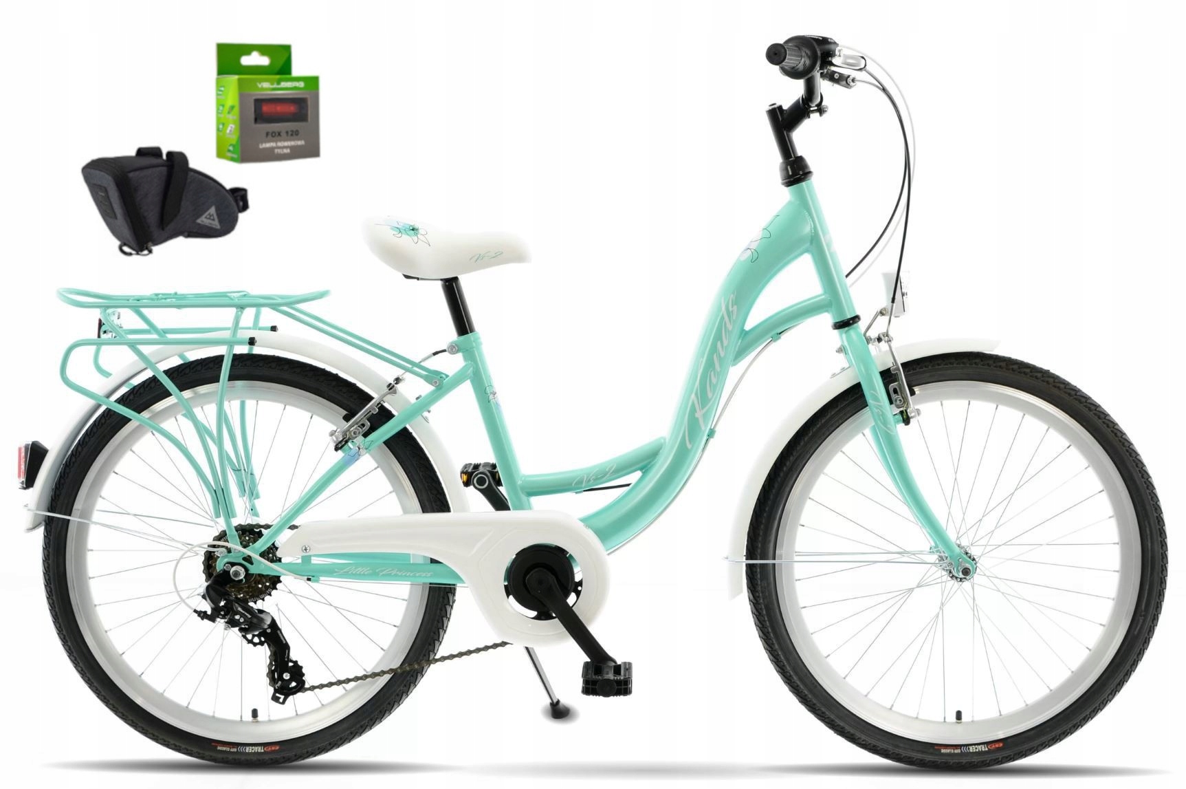 Rower Dla Dziewczynki 130 150 cm Kands VS-2 Shimano 6 Biegów 8 10 lat