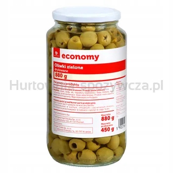 Tge Zelené olivy drilované 880 g