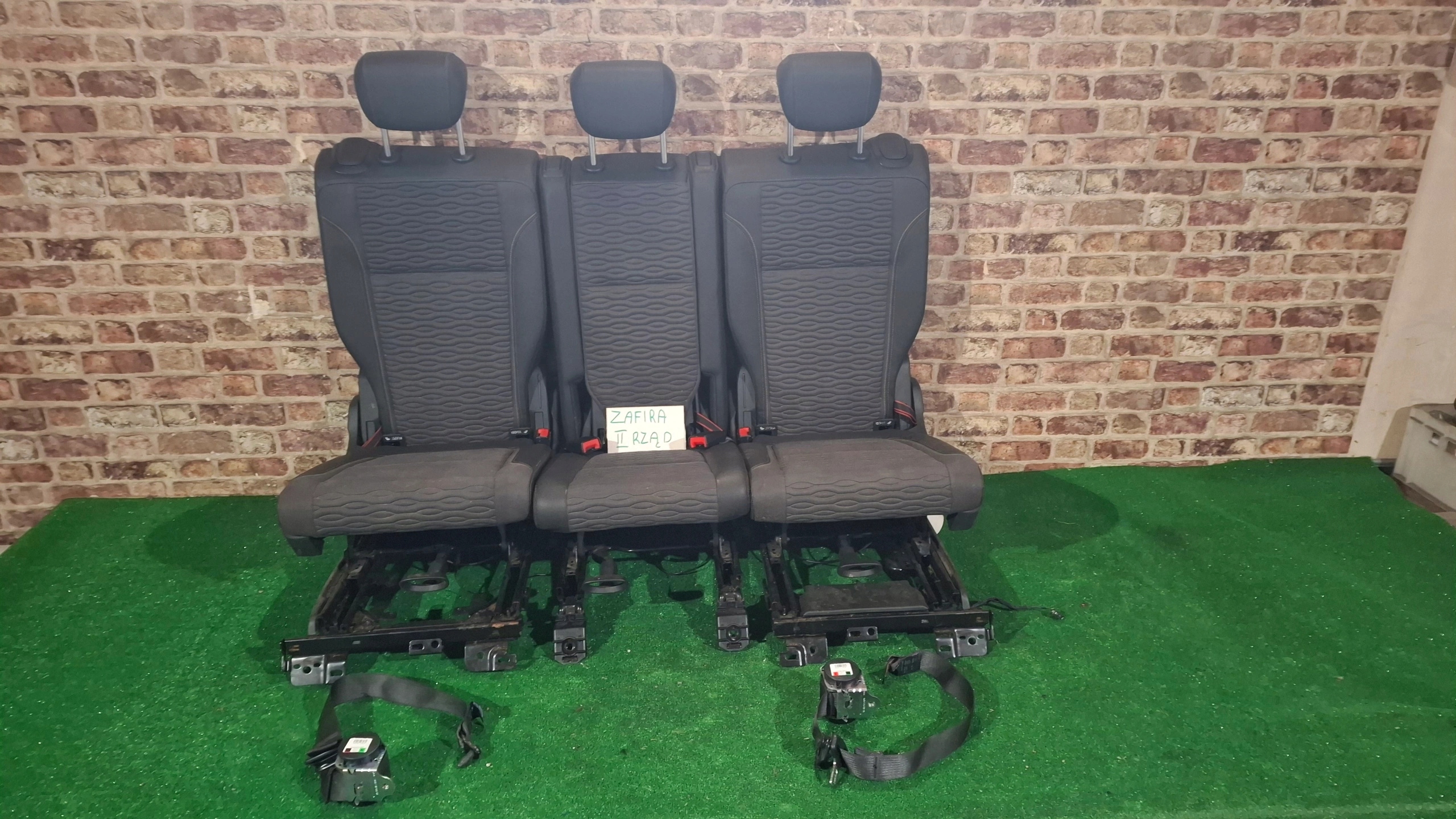 кресла II 2 ремни комплект opel ZAFIRA C 12-