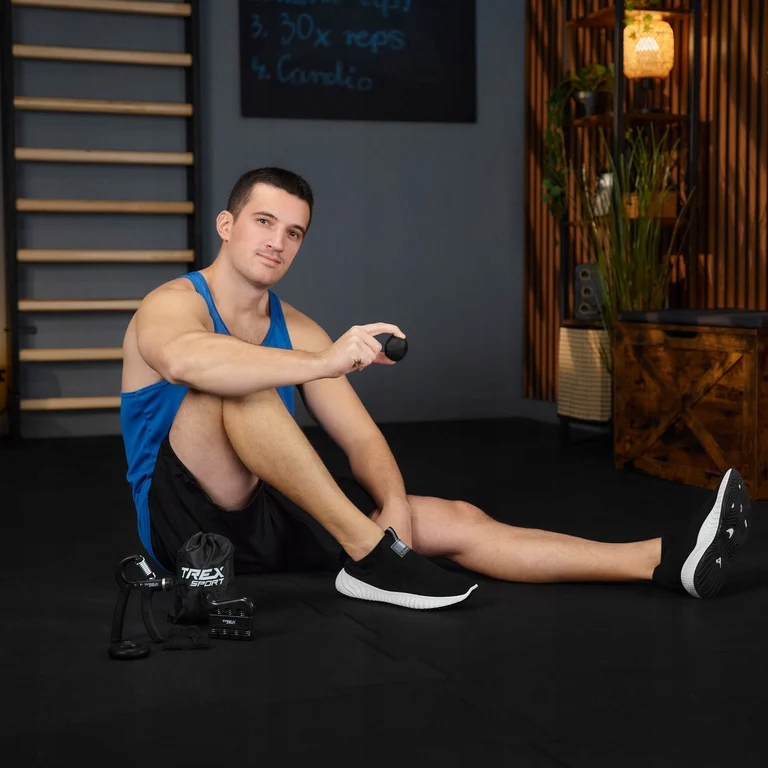 Zestaw 5x ściskacz do ćwiczeń rąk dłoni z regulacją opór 5-60kg Trex Sport Model TX-005HSA