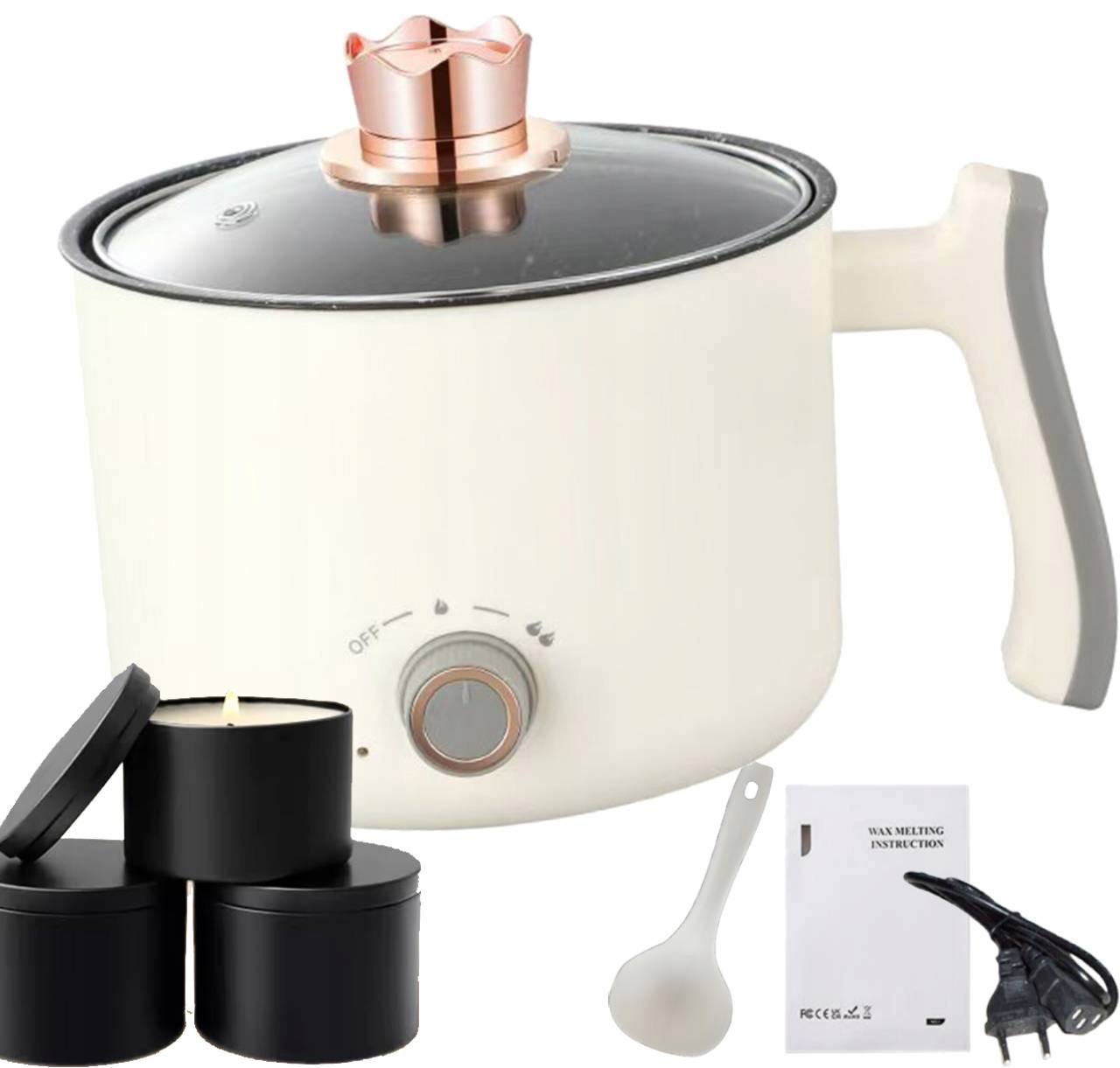 Zařízení Na Tavení Vosku Ohřívač 1.5 L Regulace Topeniště Ac 220V