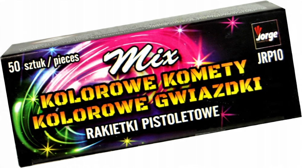 

Race Rakietki Pistoletowe MIX Kolorów 50szt