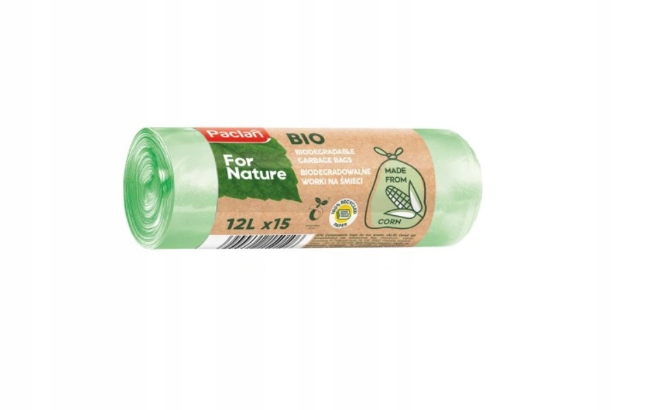 

Worki Na Śmieci Eko 12l x 15szt Biodegradowalne