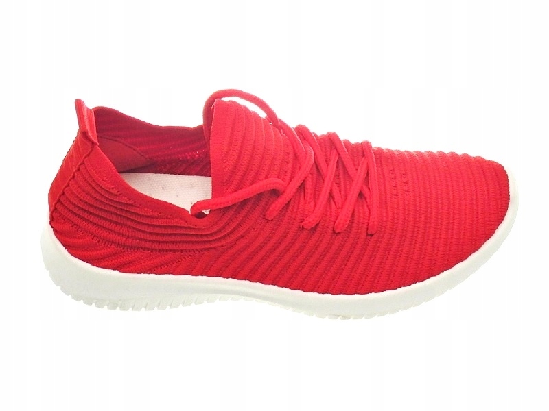 BUTY SPORTOWE SIATKA B10 Red r.39 Kolor czerwony