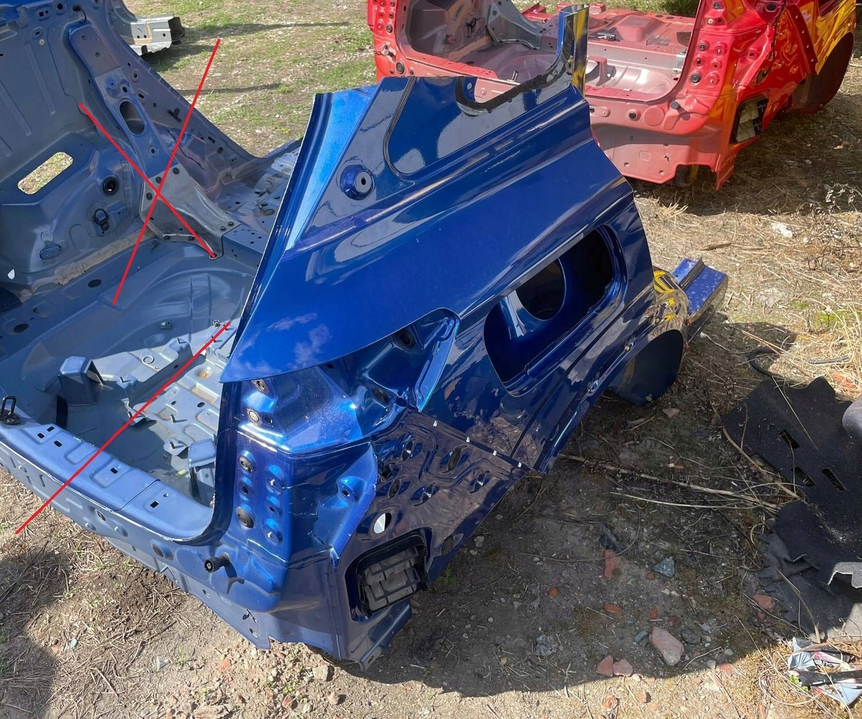 quarter fender bodywork rear rear part side right Renault Austral BIYNN