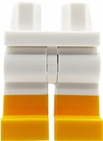 

Lego nogi nóżki figurki białe spodnie, kozaki