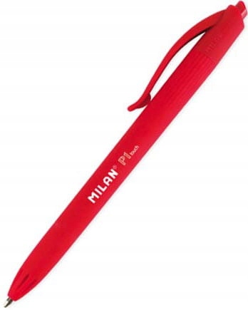 

Długopis Milan P1 Rubber Touch czerwony