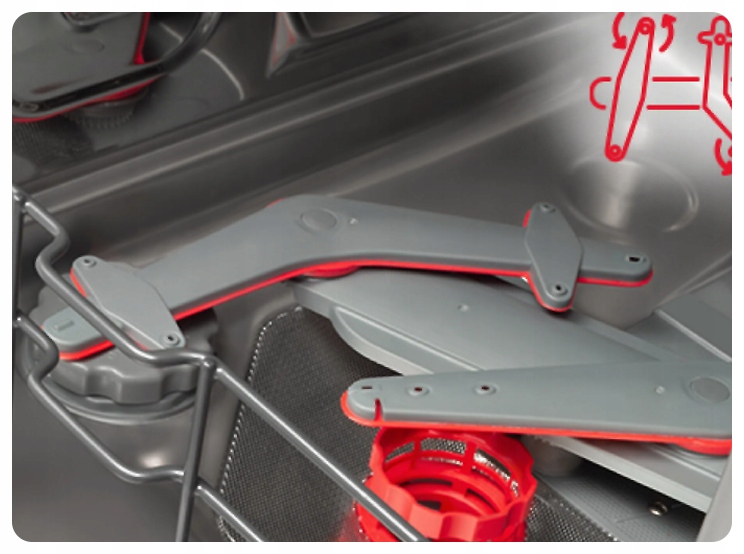 Zmywarka AMICA DIM48C1EBVi 5 lat gwarancji + TABLETKI GRATIS Poziom hałasu 44 dB