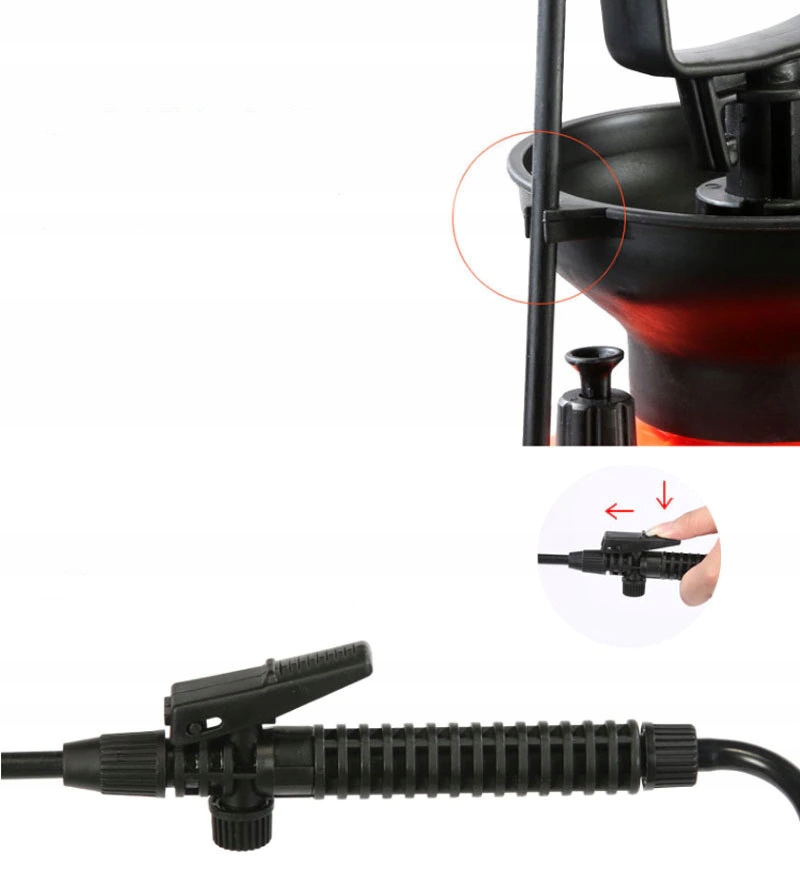 CIŚNIENIOWY OPRYSKIWACZ SPRYSKIWACZ RĘCZNY 8L Kod producenta MS008